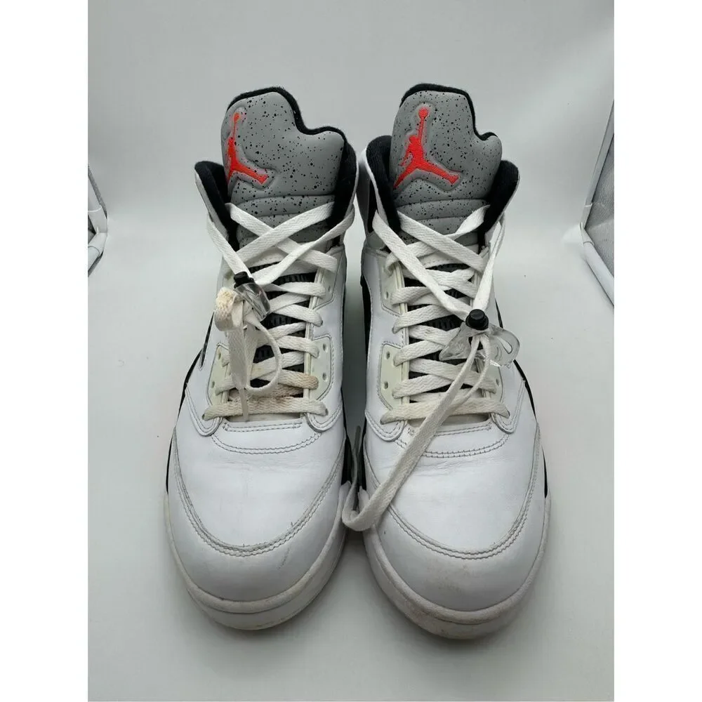 Nike Air‎ Jordan 5 Poison Green size 13 136027-115 OG V Retro Fire Red